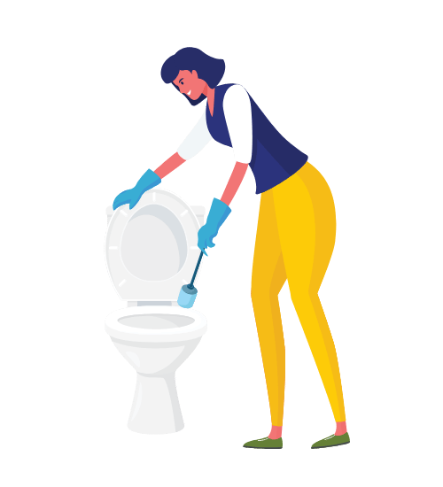 Toilet Bathroom Cleaning- AL AIN