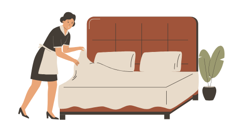 deep bedroom cleaning - Al Ain