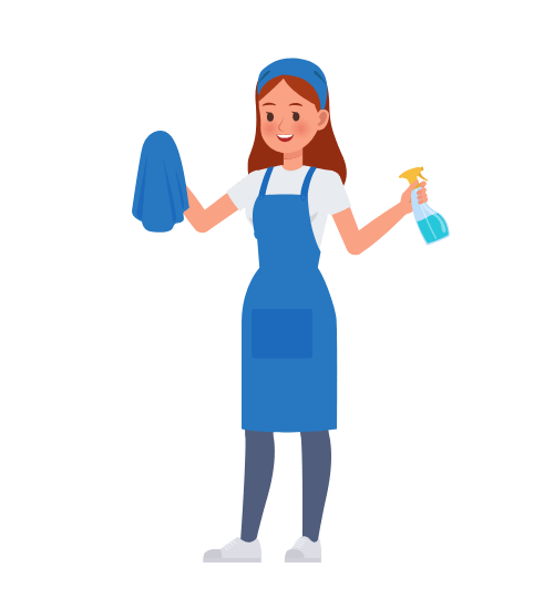 hiring part-time cleaners -Al Ain